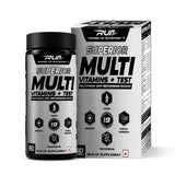 Ripped Up Nutrition Superior Multivitamin + Testa Booster for Men 60 Softgel Capsules