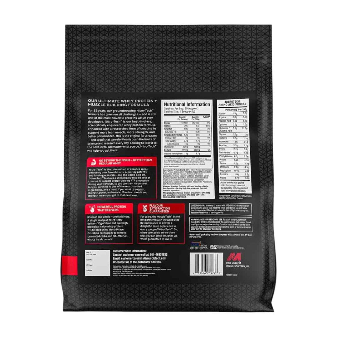 MuscleTech Nitro-Tech Performance Series 8.8 Lbs