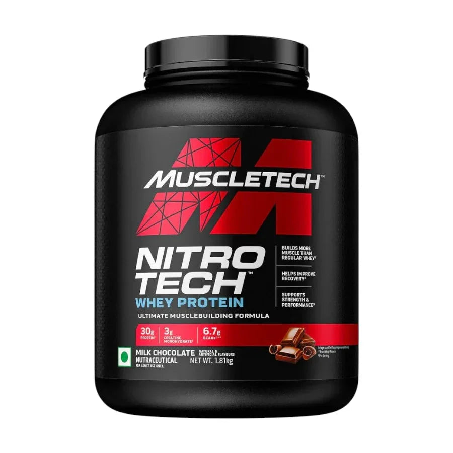 MuscleTech Nitro-Tech Performance Series Whey Protein - 4 Lbs (1.81kg)