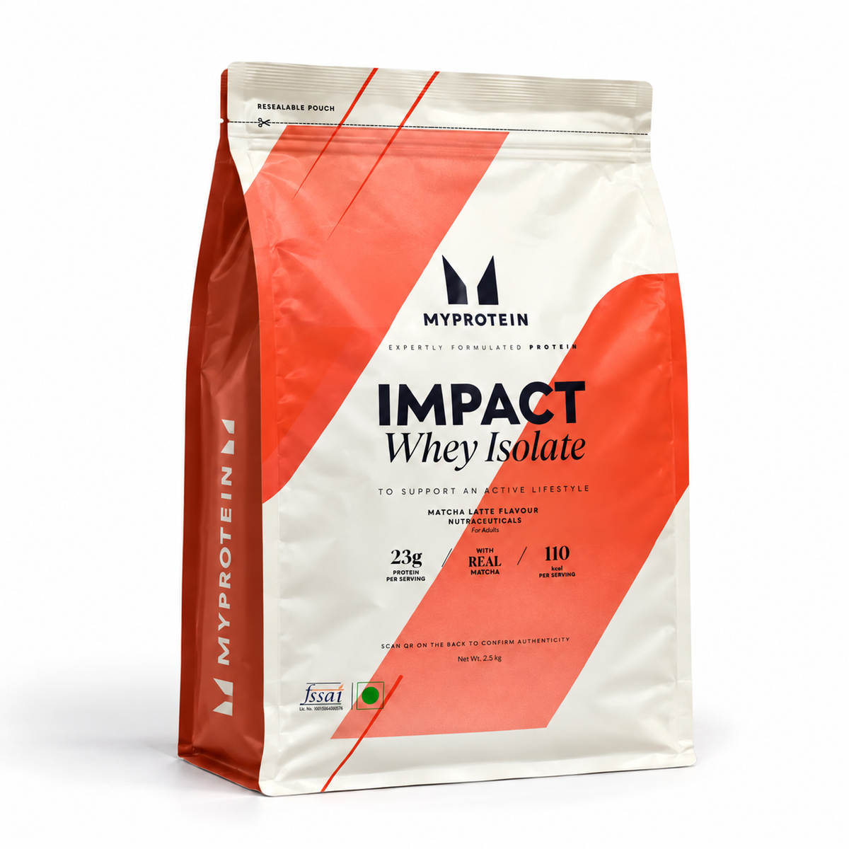 MyProtein Impact Whey Isolate Powder | 2.5kg (83 Servings)