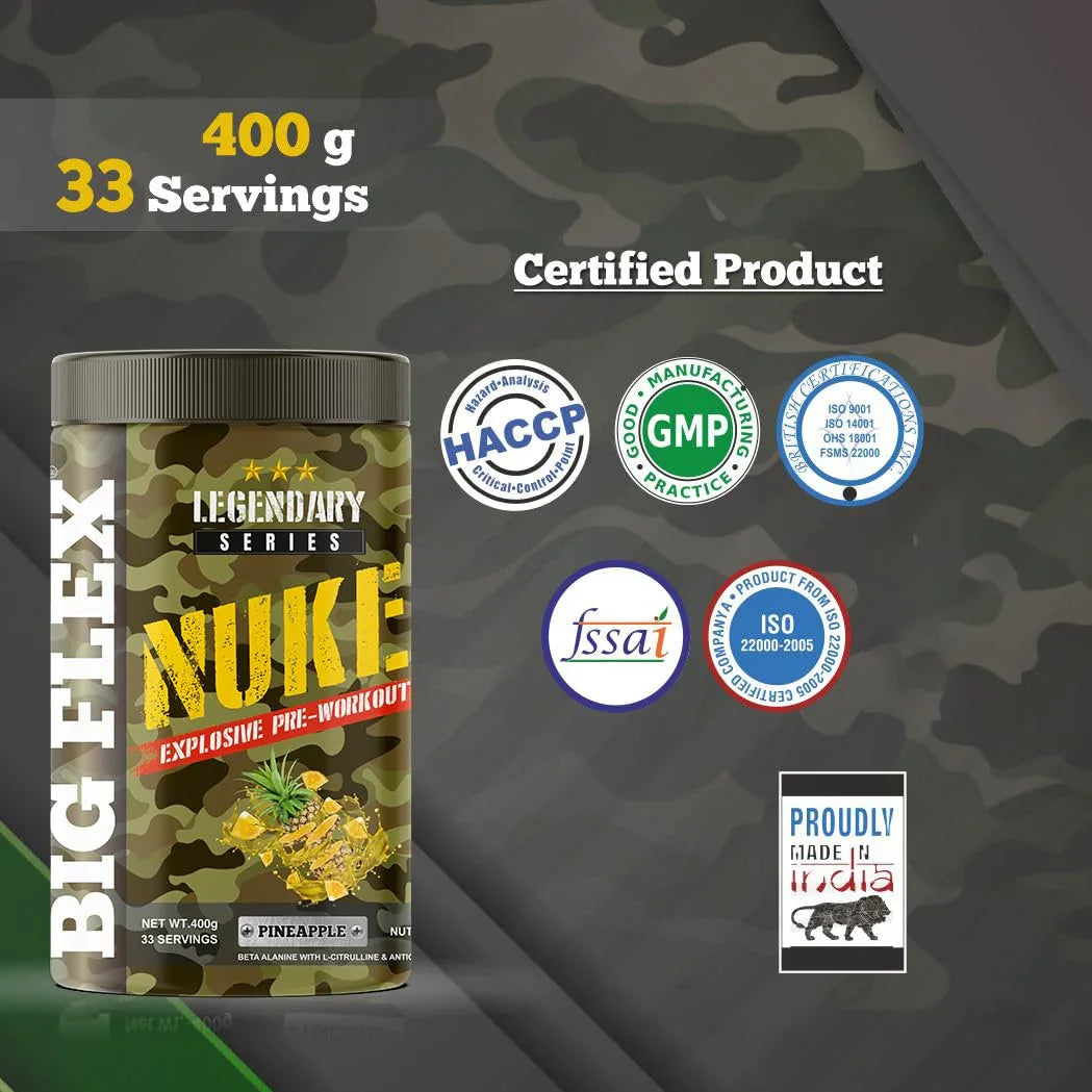 Bigflex Nuke Pre-Workout Powder