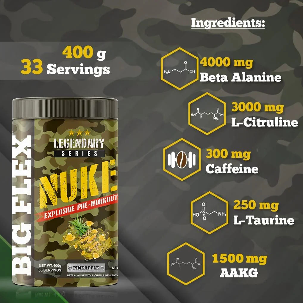 Bigflex Nuke Pre-Workout Powder