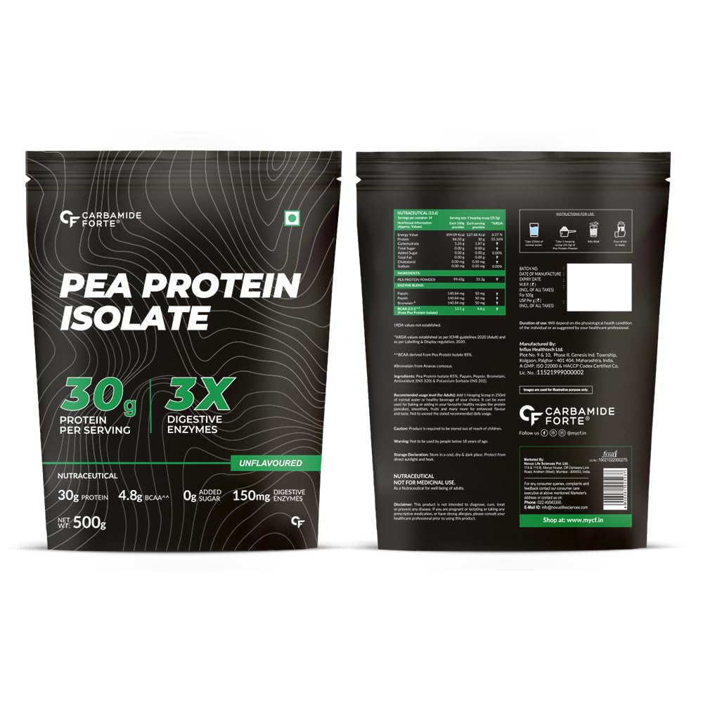 Carbamide Forte Pea Protein - 500g