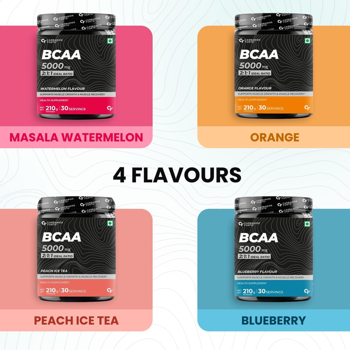 Carbamide Forte BCAA 5000 - 210g