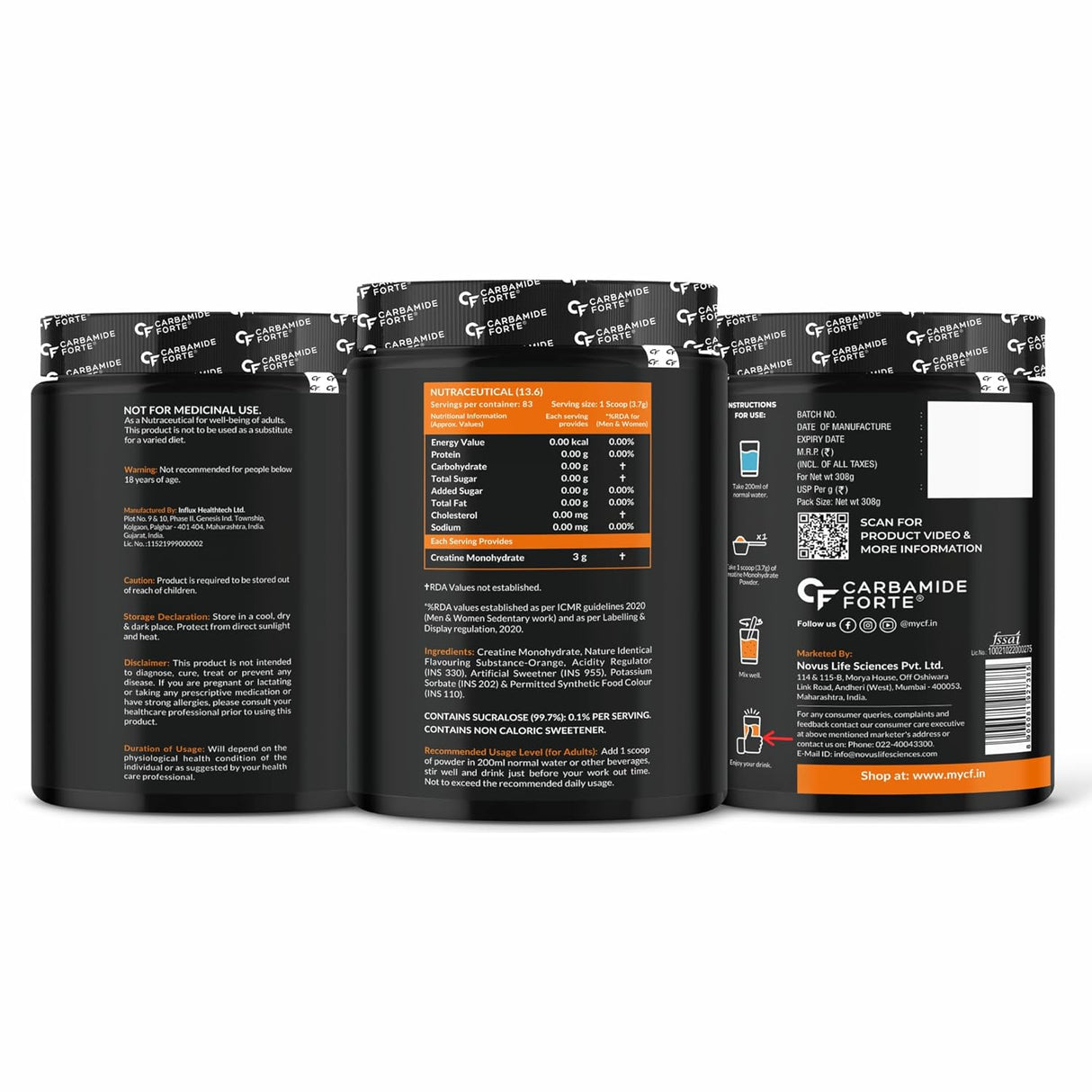 Carbamide Forte Creatine - 308g