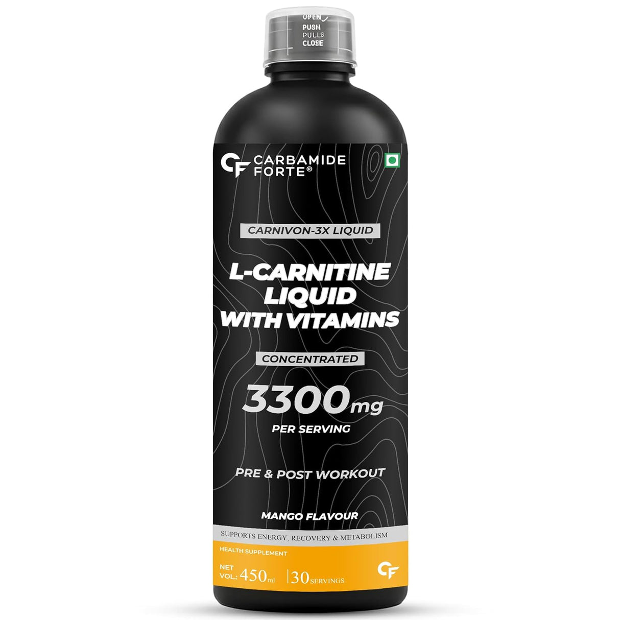 Carbamide Forte L-Carnitine 3300mg Liquid - 450ml