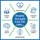 Carbamide Forte Double Strength Fish Oil - 60 Tablets