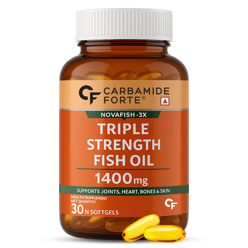 Carbamide Forte Triple Strength Fish Oil - 30 Tablets