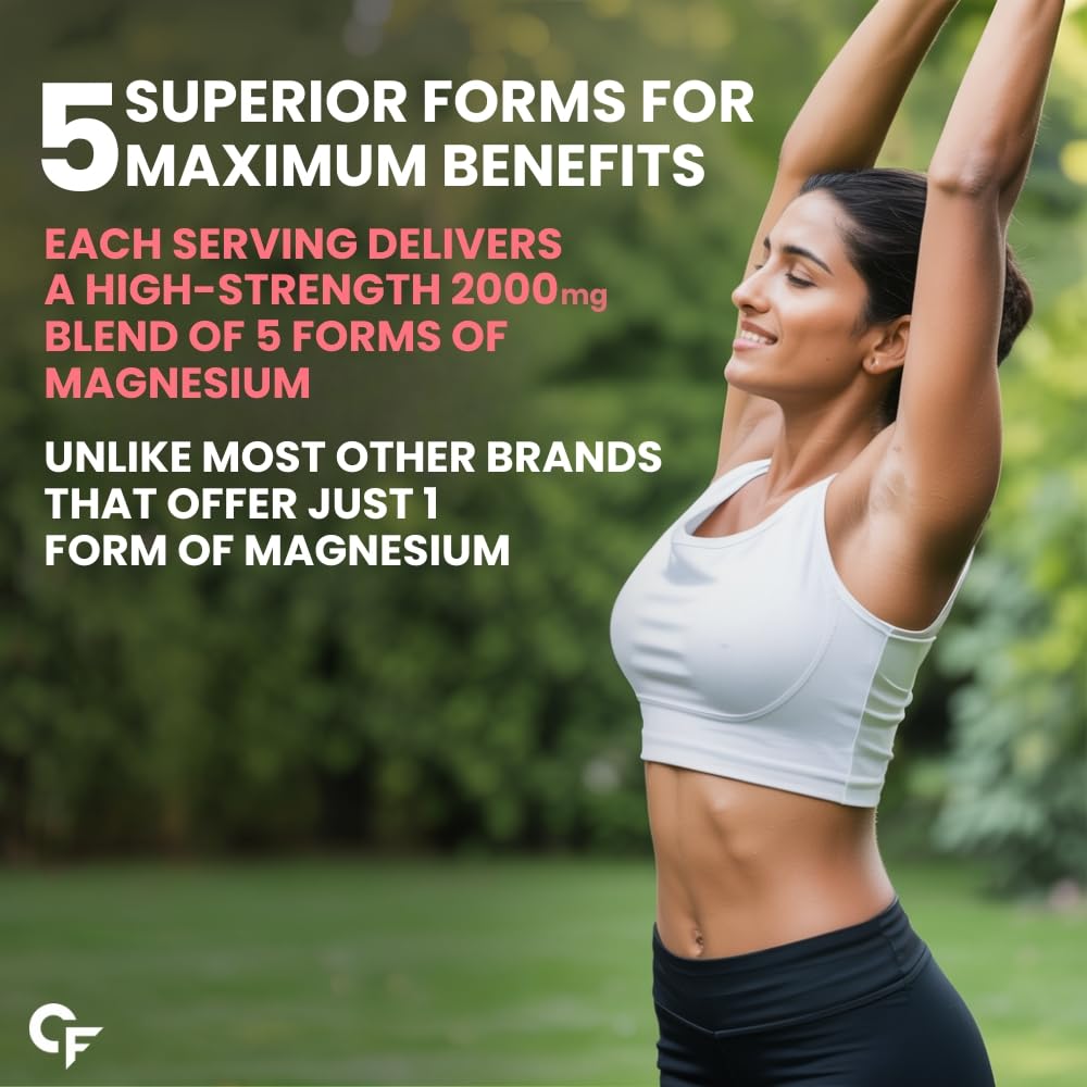 Carbamide Forte Magnesium Glycinate & Citrate 2000mg