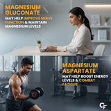 Carbamide Forte Magnesium Glycinate & Citrate 2000mg