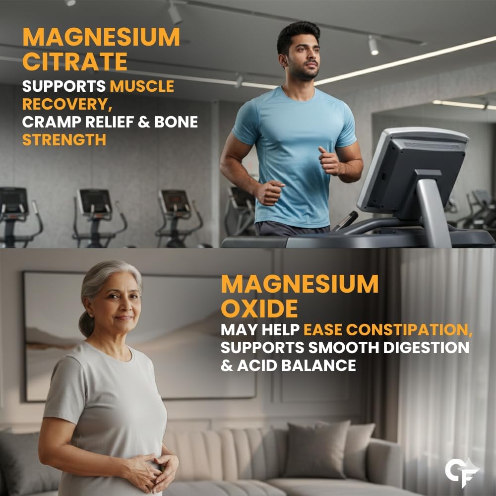 Carbamide Forte Magnesium Glycinate & Citrate 2000mg