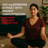 Carbamide Forte Berberine 95% with Milk Thistle & Cinnamon