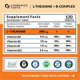 Carbamide Forte L-Theanine 200mg with Vitamin B Complex