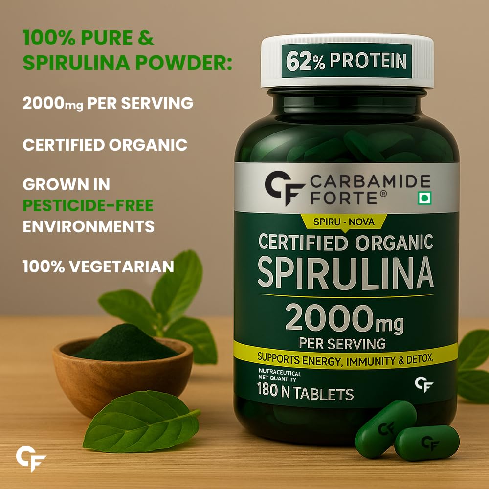 Carbamide Forte Organic Spirulina 2000mg