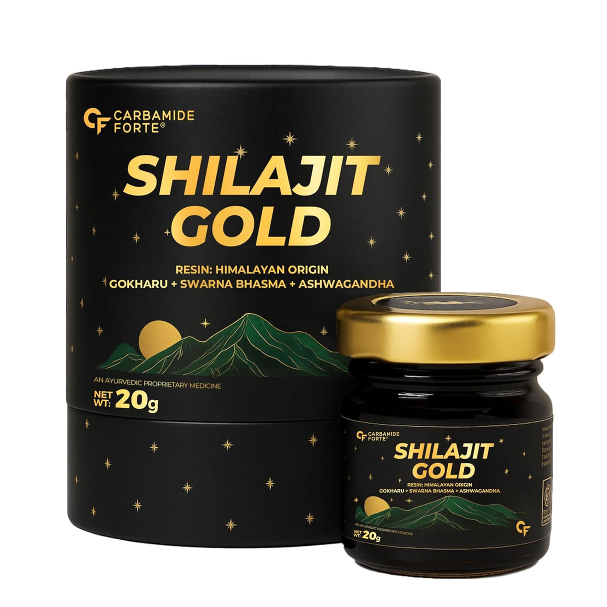 Carbamide Forte Shilajit Gold Resin for Men