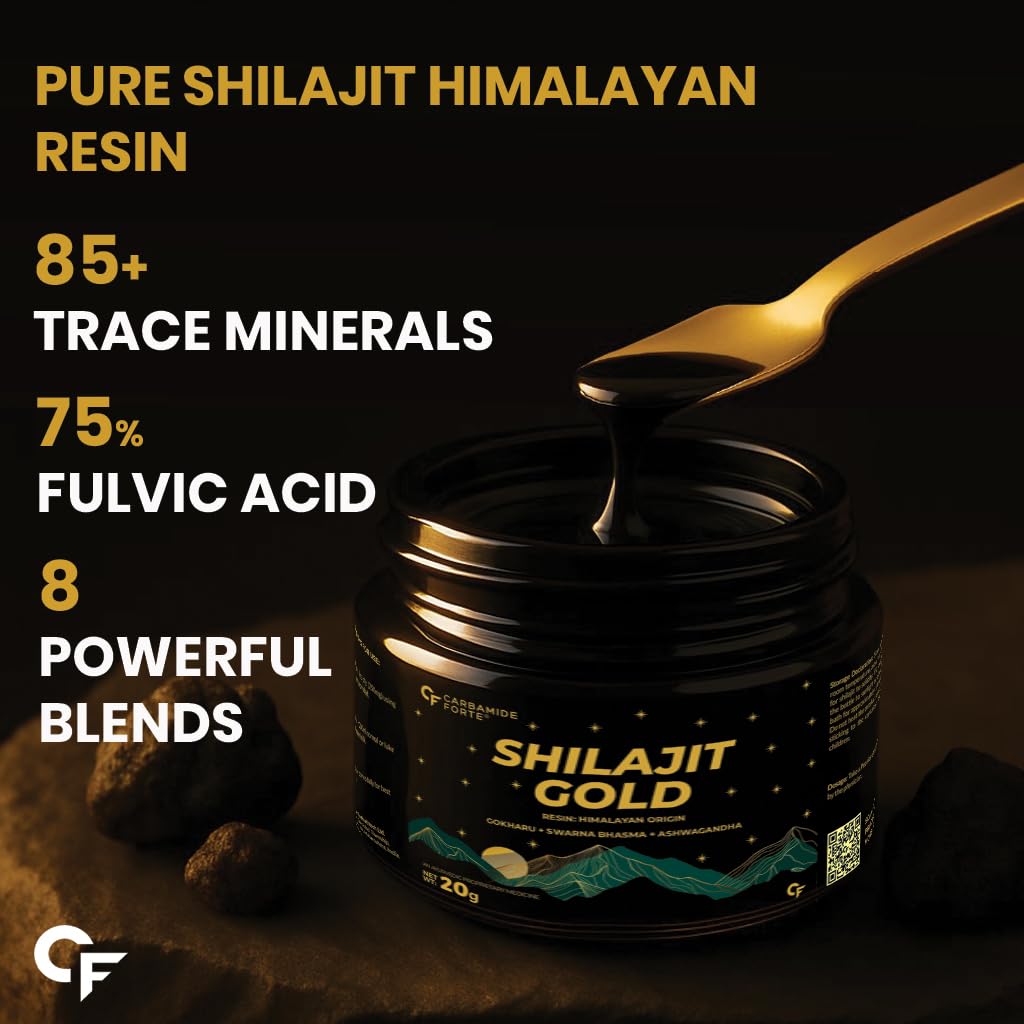 Carbamide Forte Shilajit Gold Resin for Men