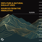 Carbamide Forte Shilajit Gold Resin for Men