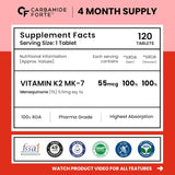 Carbamide Forte Vitamin K2 MK7 55mcg