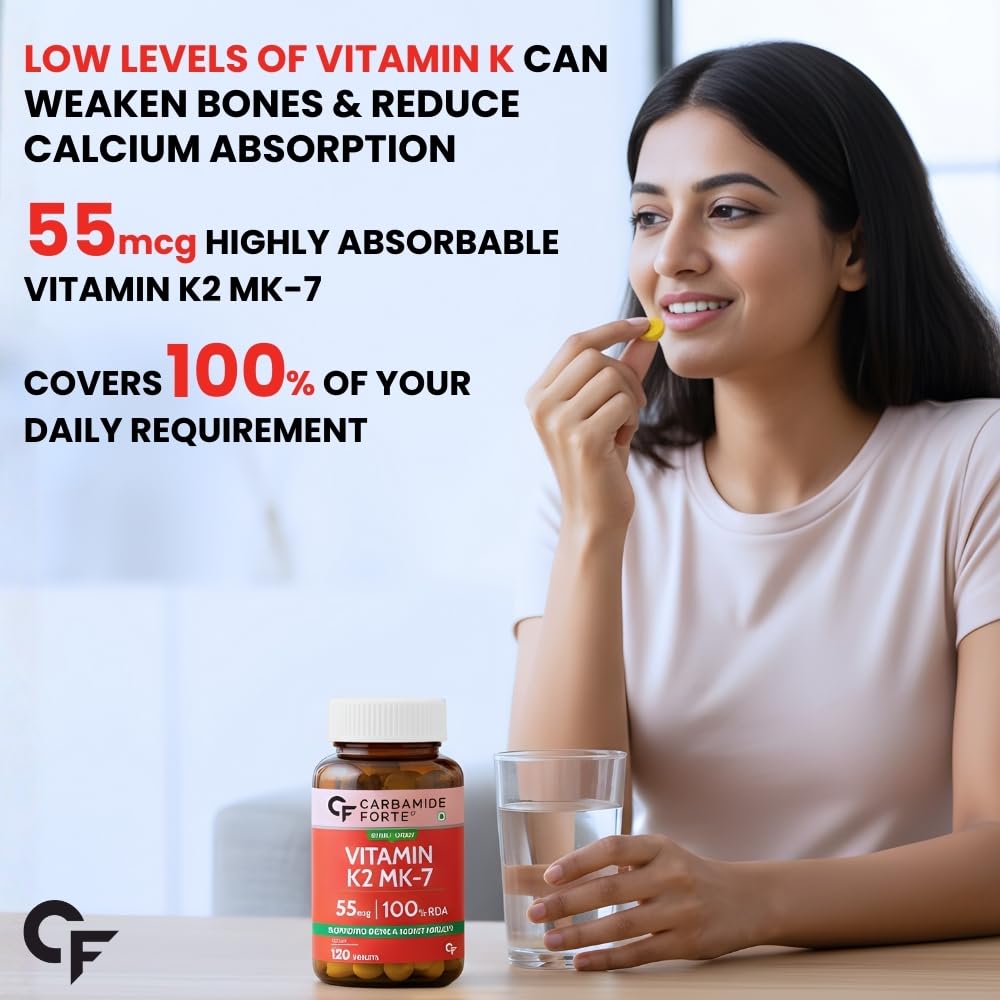 Carbamide Forte Vitamin K2 MK7 55mcg