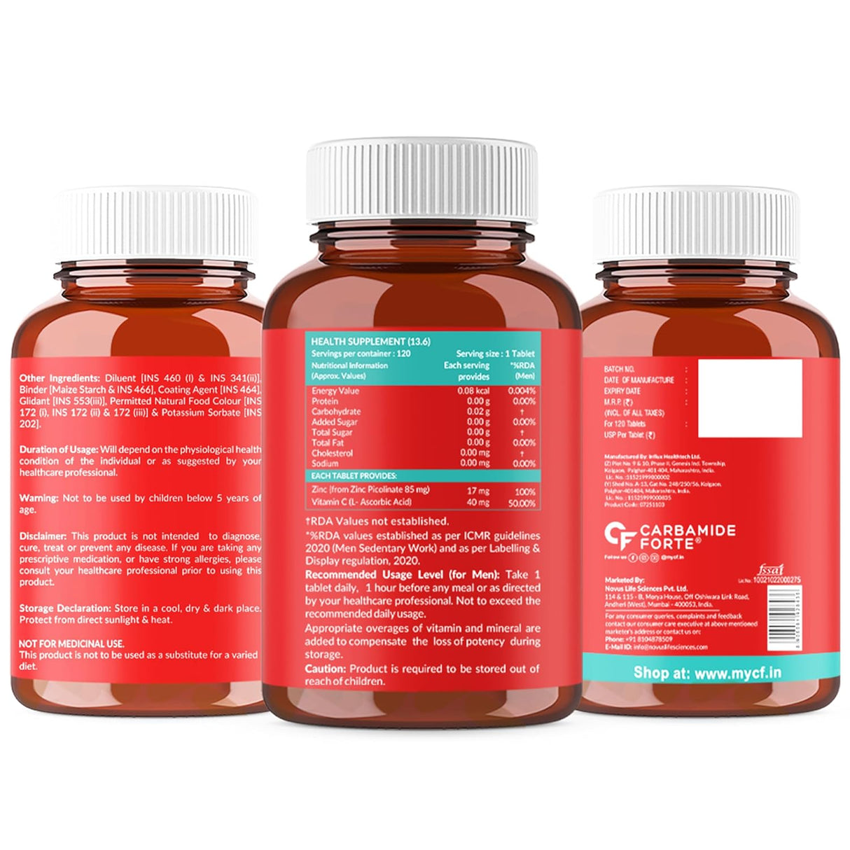 Carbamide Forte Zinc Picolinate with Vitamin C