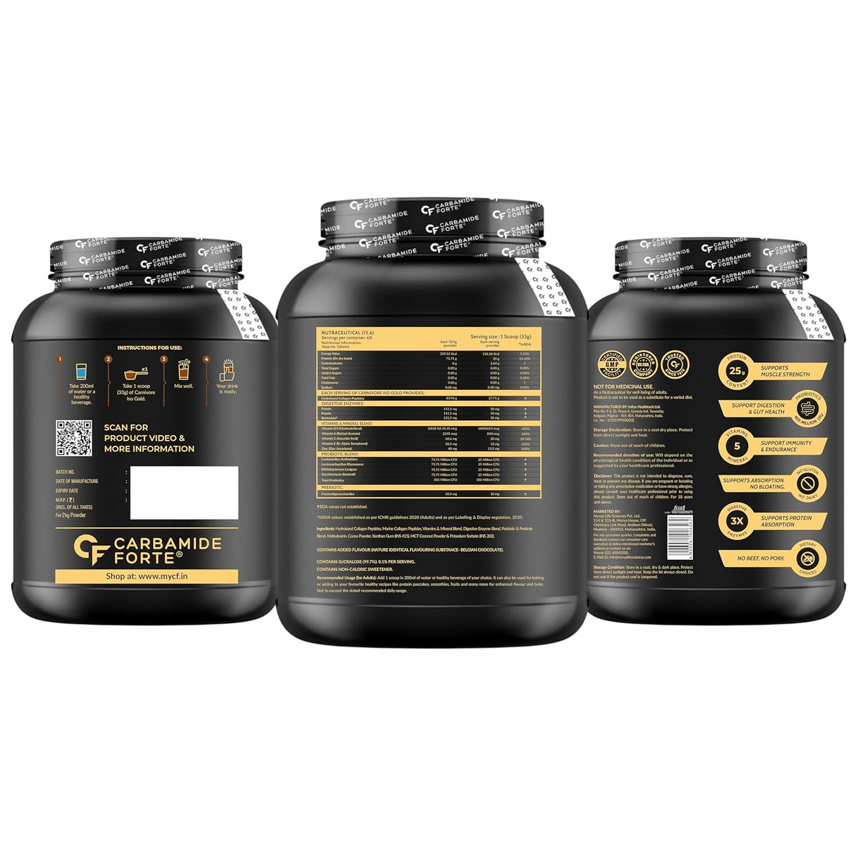 Carbamide Forte Carnivore ISO Gold - 2 Kg