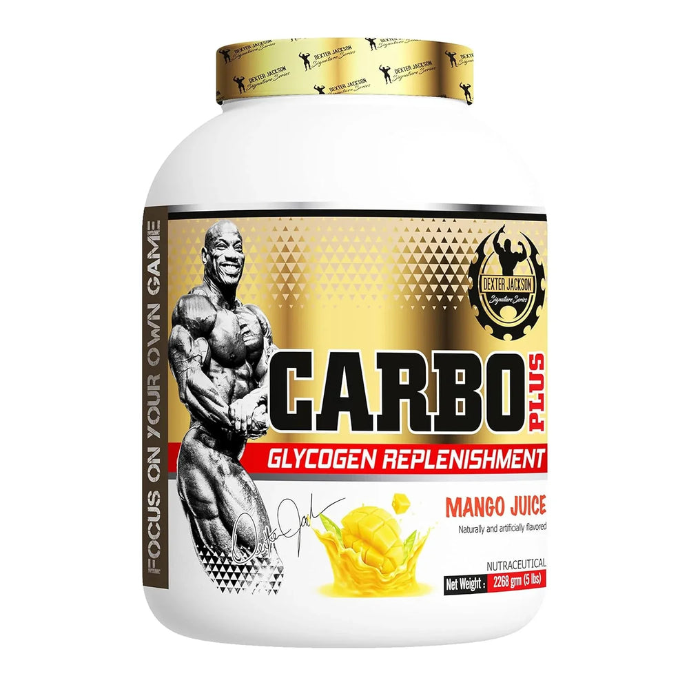 Dexter Jackson Carbo Plus Premium Carbohydrate Blend | Endurance & Recovery | 2.26kg (5 lbs)