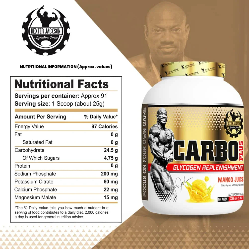 Dexter Jackson Carbo Plus Premium Carbohydrate Blend
