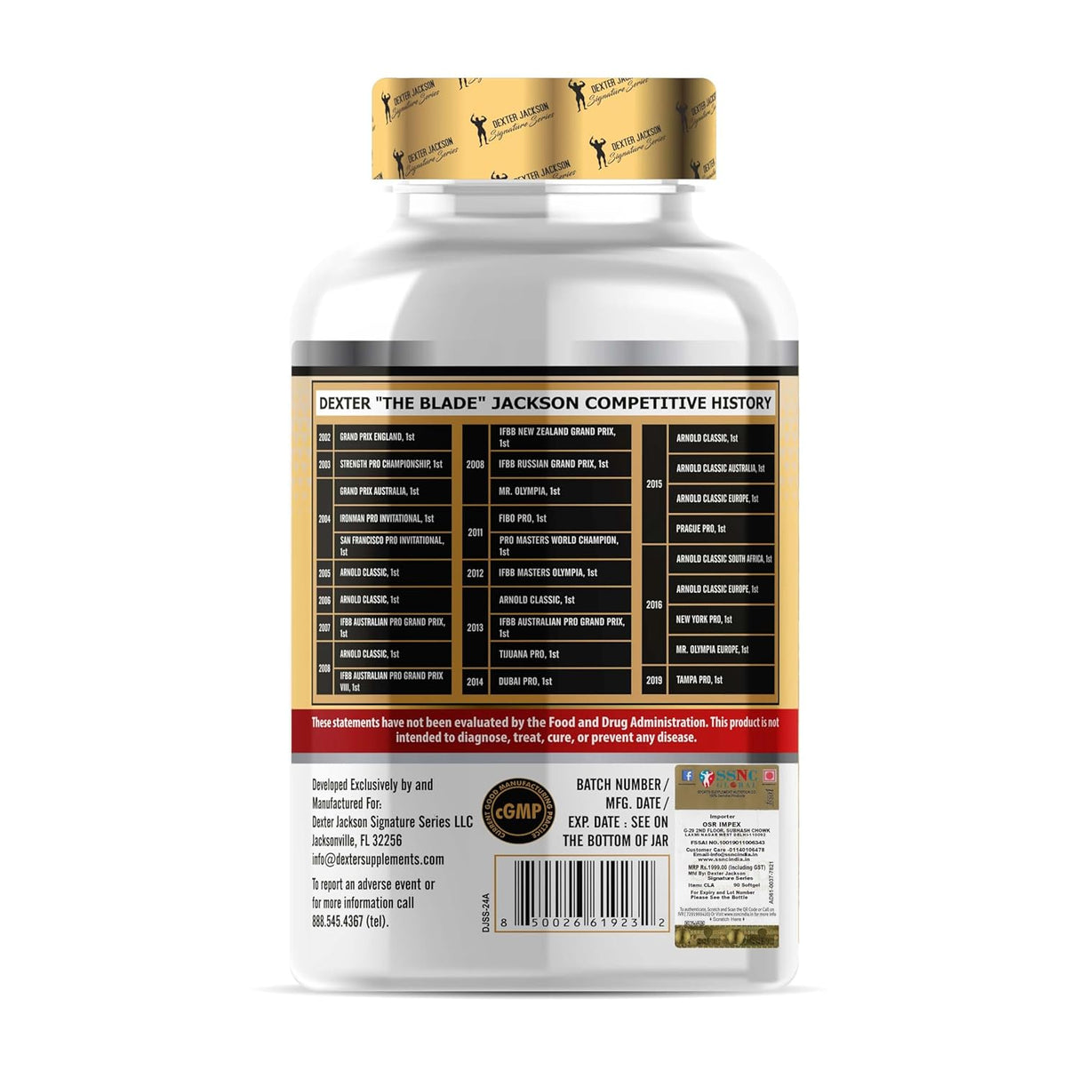 Dexter Jackson CLA 1000