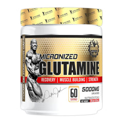 Dexter Jackson Glutamine 5000mg | Muscle Building & Recovery Support | 300g (60 Servings)