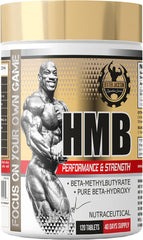 Dexter Jackson Gold Series HMB | Performance & Strength Support | 120 Tablets