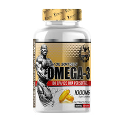 Dexter Jackson Omega-3 Fish Oil 1000mg | Heart & Joint Health | 90 Softgels