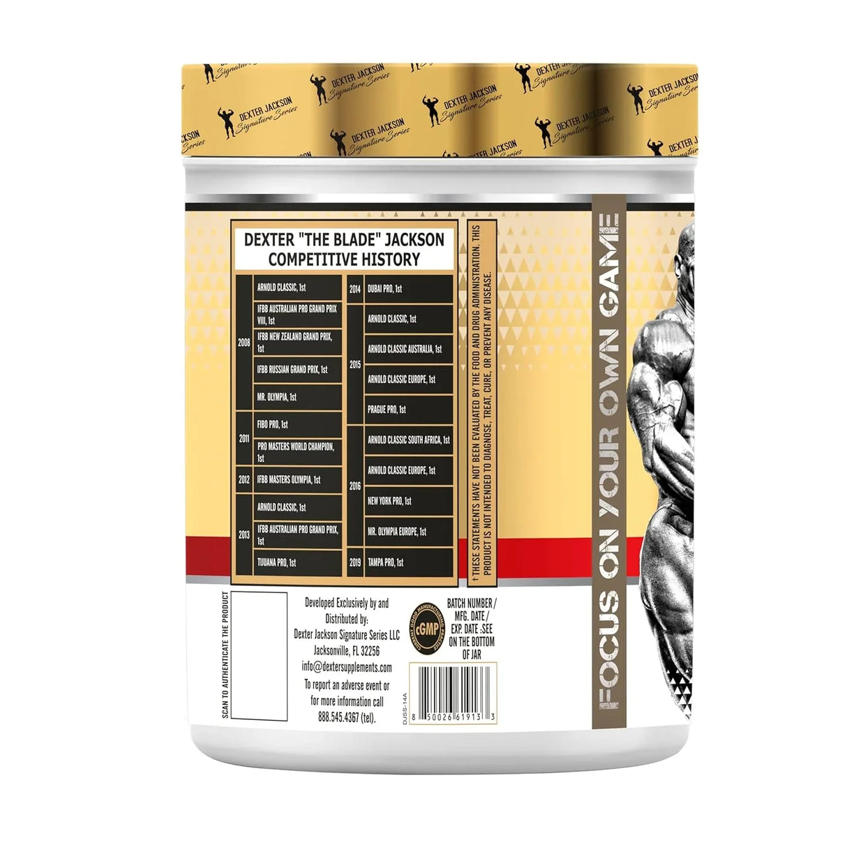 Dexter Jackson Energizer Pre-Workout Formula