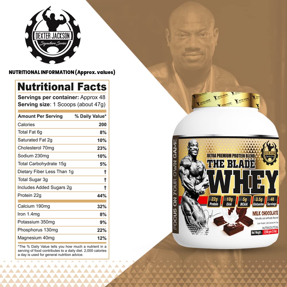 Dexter Jackson Gold Series Whey Protein