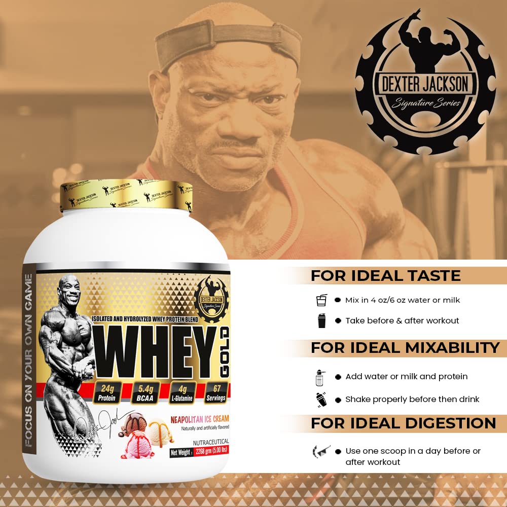 Dexter Jackson Gold Series Whey Protein