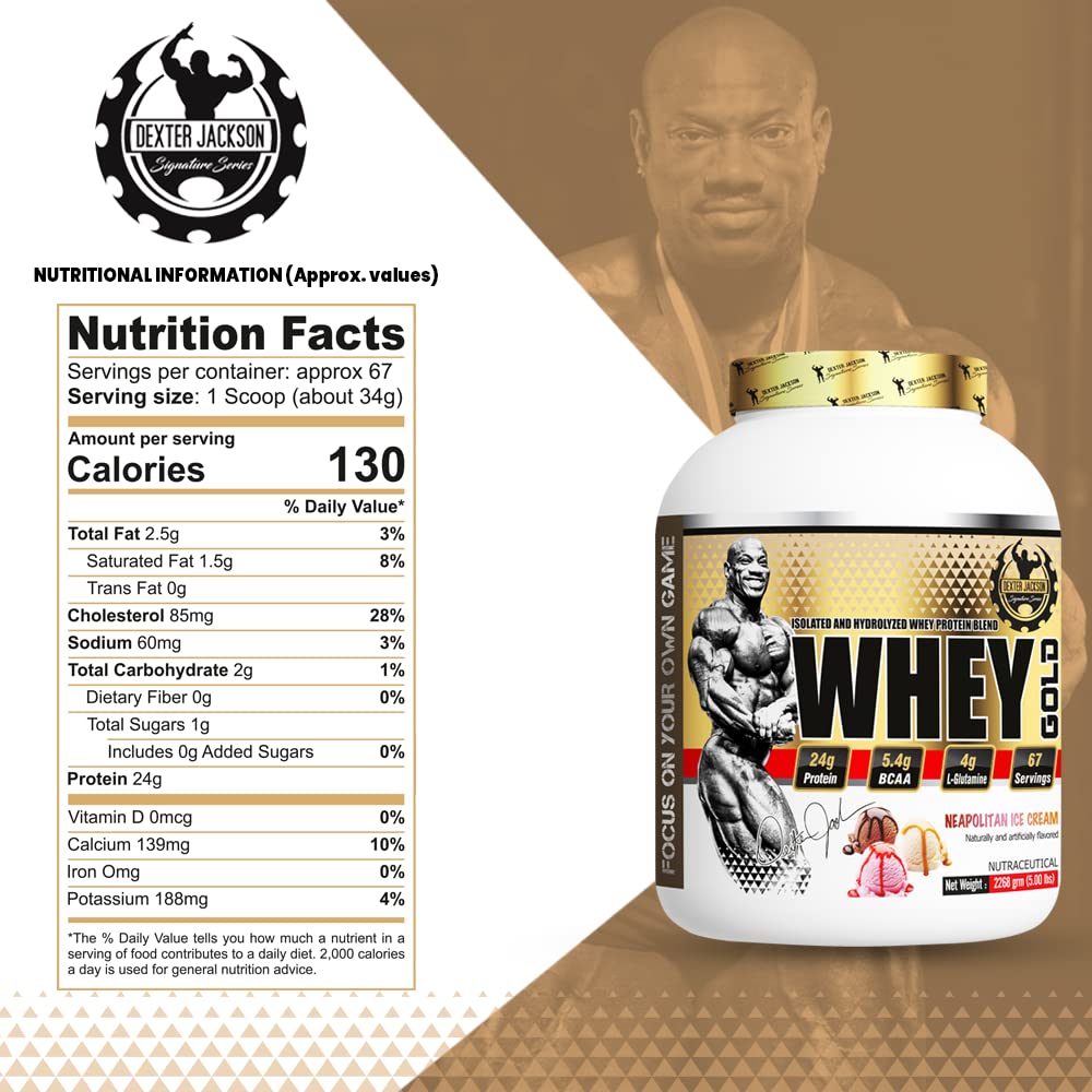 Dexter Jackson Gold Series Whey Protein