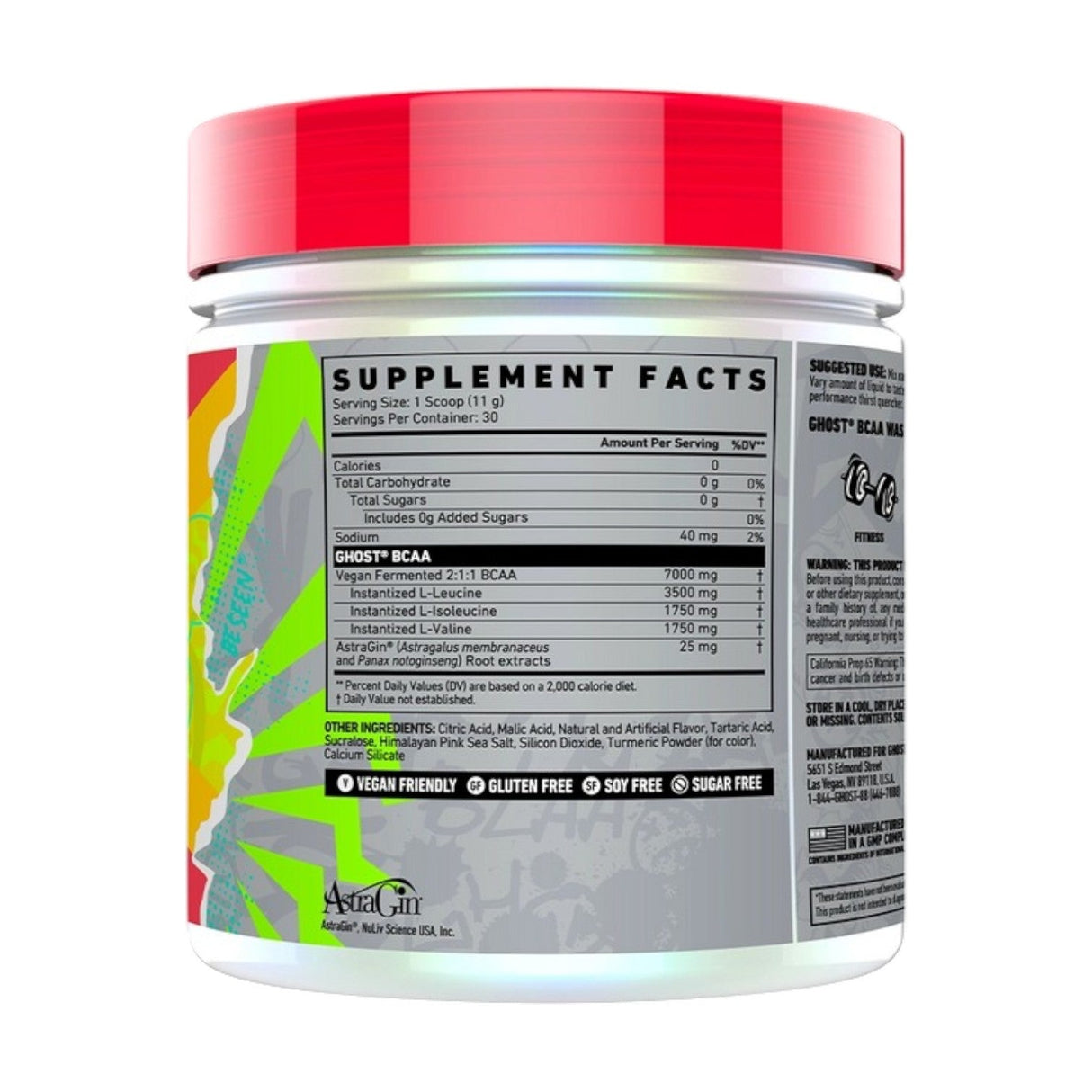 Ghost BCAA Powder 360g 30 Servings