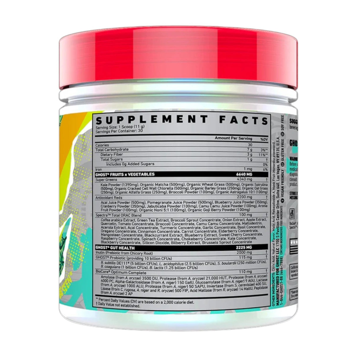 Ghost Greens Superfood Powder 315g 30 Servings