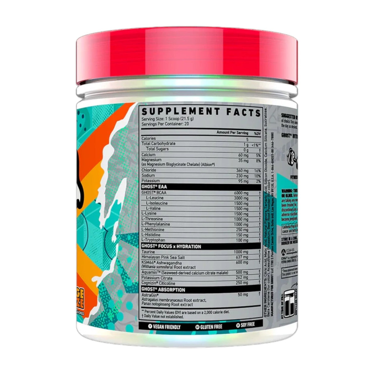 Ghost Intra Workout Powder 410g 20 Servings