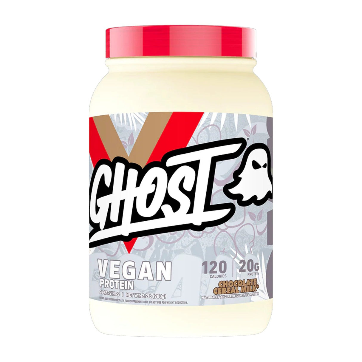 Ghost Vegan Protein Powder 1000g 2.2 lbs