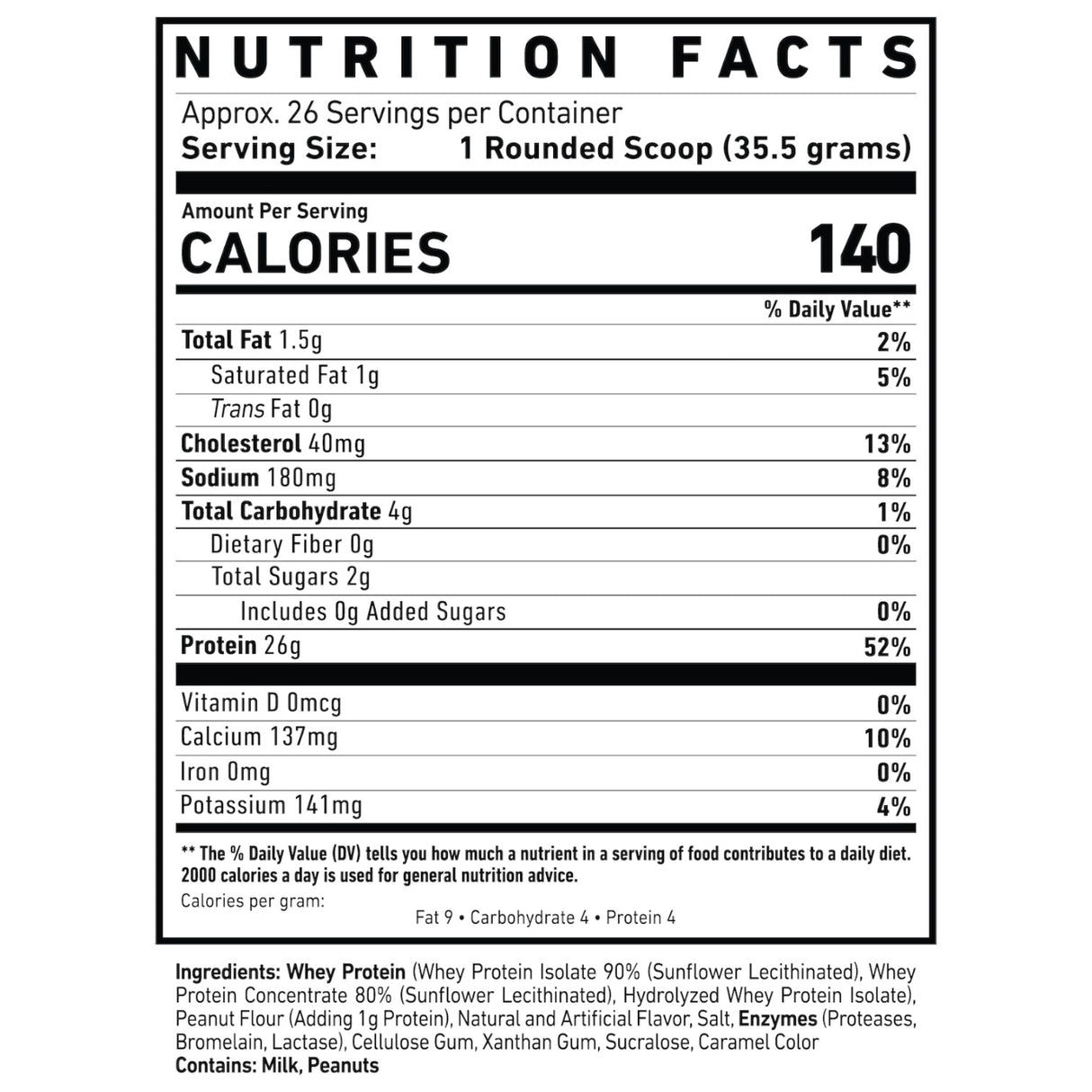 Ghost Whey Protein Powder, 1000g (2 lbs)