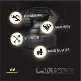 Healthfarm 100% Pure L-Leucine