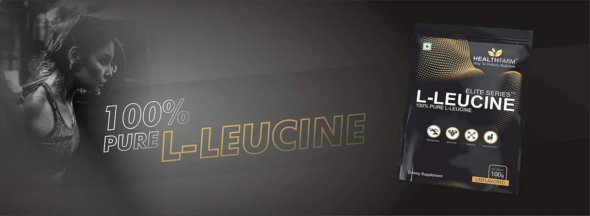 Healthfarm 100% Pure L-Leucine