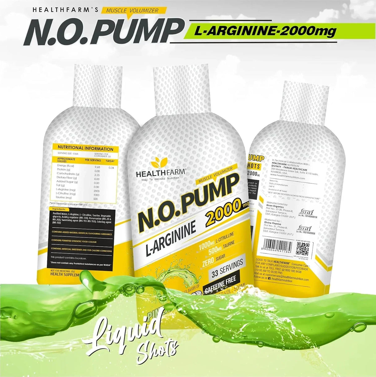 Healthfarm Nitric Oxide Liquid
