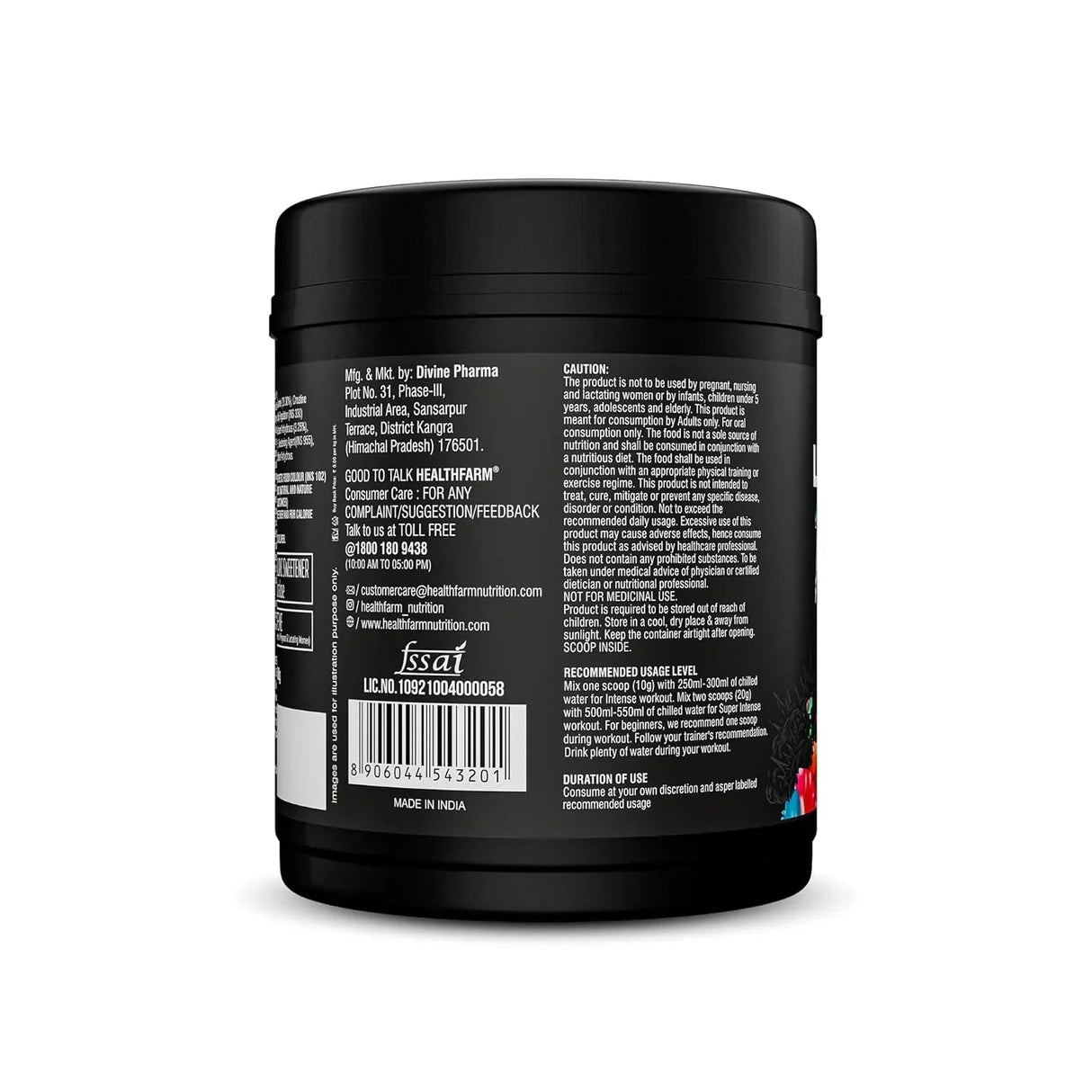 Healthfarm Limitless Thprex Pre-Workout