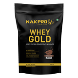 NAKPRO Gold Whey Protein Isolate & Concentrate 2 Kg