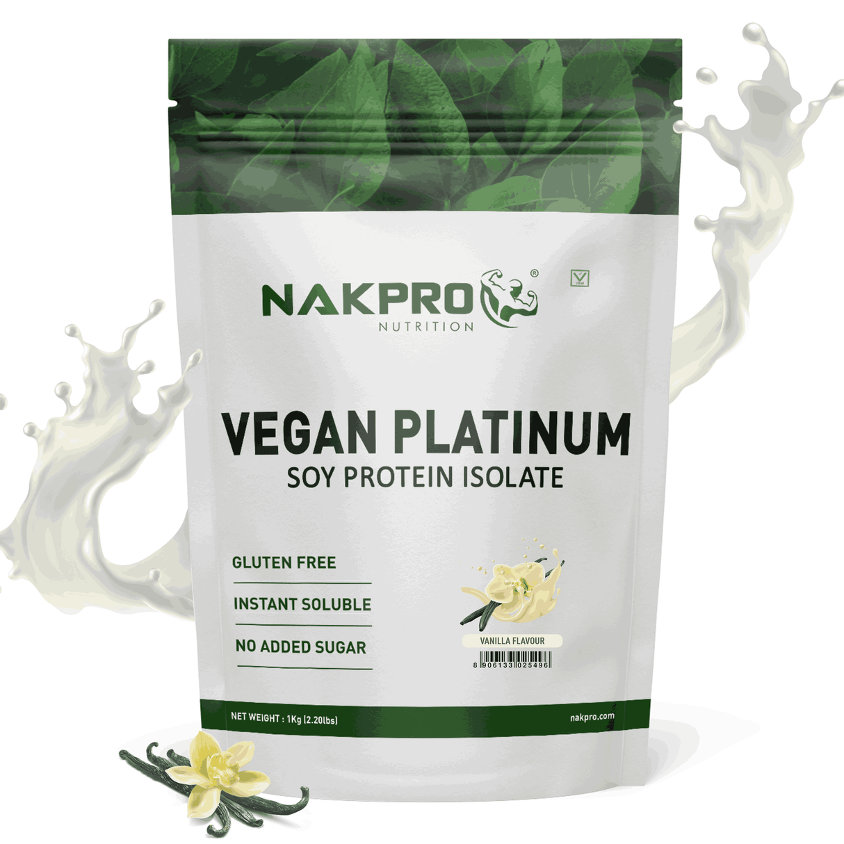 NAKPRO Soy Protein Isolate 1 Kg
