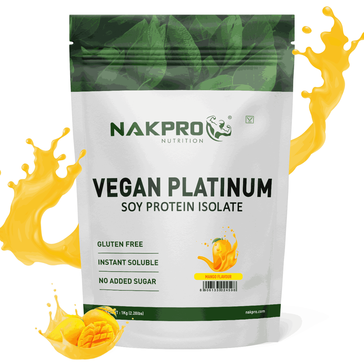 NAKPRO Soy Protein Isolate 1 Kg