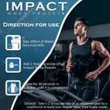 NAKPRO Impact Whey Protein Concentrate & Isolate 1 Kg