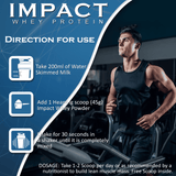 NAKPRO Impact Whey Protein Concentrate & Isolate 1 Kg