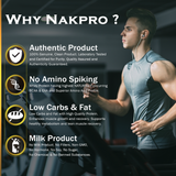 NAKPRO Gold Whey Protein Isolate & Concentrate 2 Kg